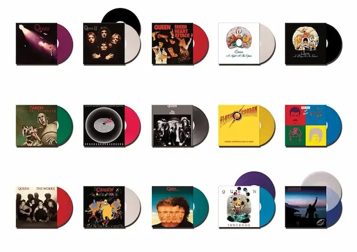 Capas de discos clássicos do Queen